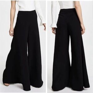 Likely Black Wide Leg Palazzo Pants